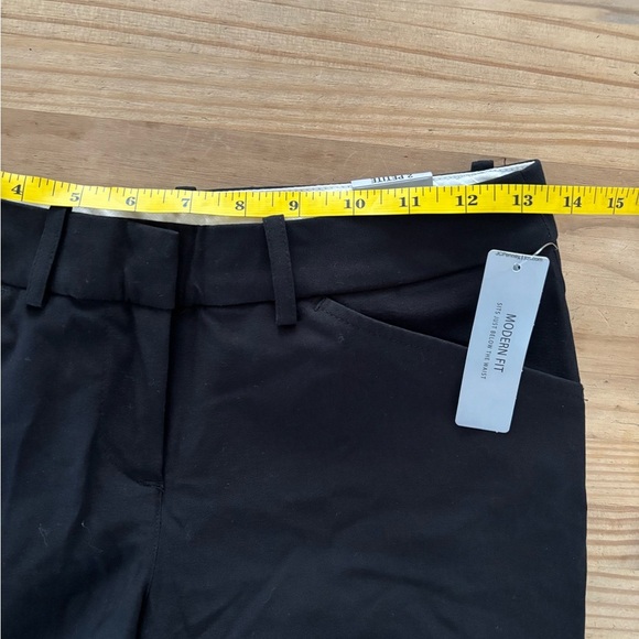 Worthington Modern Fit Black Wide Leg Trousers - Picture 8 of 11